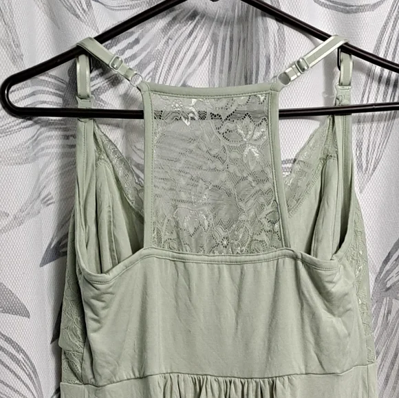 Kindred Bravely Nursing Camisole In Pistachio - Picture 3 of 7